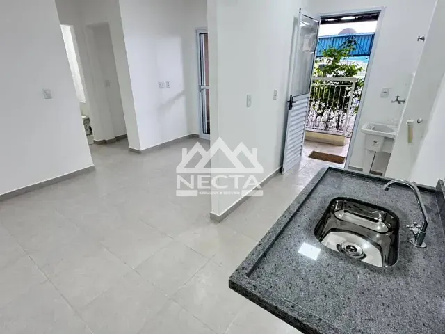 Apartamento com 56m² 2 quartos e 2 banheiros, à venda, no bairro Vila Indaiá em Caraguatatuba