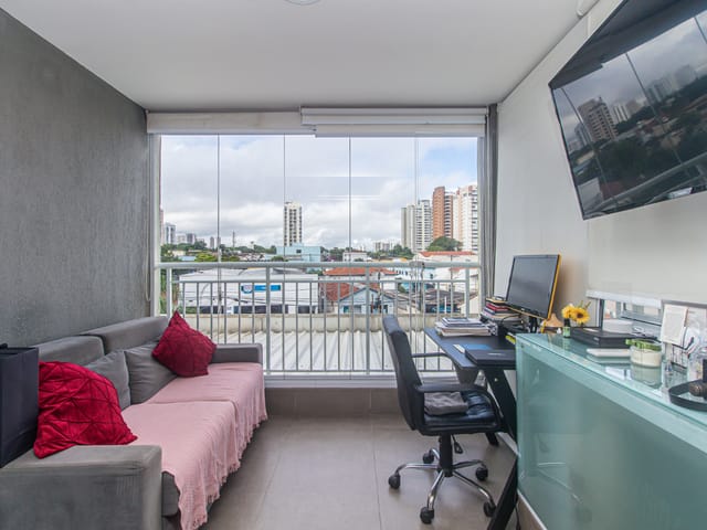 Apartamento com 32m² 1 quarto e 1 banheiro, à venda, no bairro Chácara Santo Antônio (Zona Sul) em São Paulo