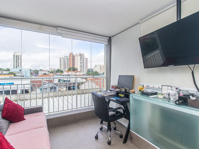 Apartamento com 32m² 1 quarto e 1 banheiro, à venda, no bairro Chácara Santo Antônio (Zona Sul) em São Paulo