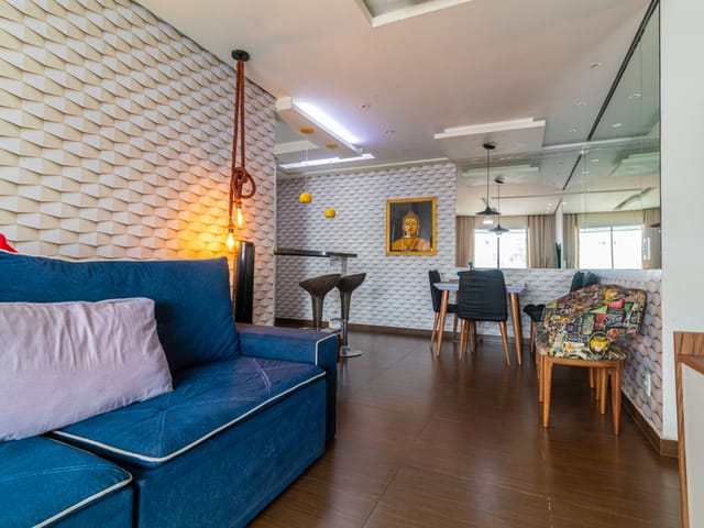 Apartamento com 142m² 3 quartos e 2 banheiros, à venda, no bairro Vila Isa em São Paulo