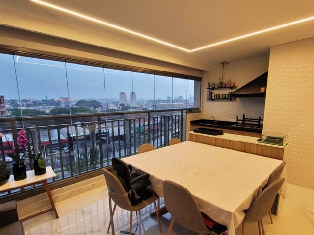 Apartamento com 118m² 3 quartos e 4 banheiros, à venda, no bairro Vila Prudente em São Paulo