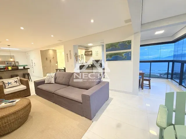 Apartamento com 143m² 3 quartos e 2 banheiros, para alugar, no bairro Indaiá em Caraguatatuba