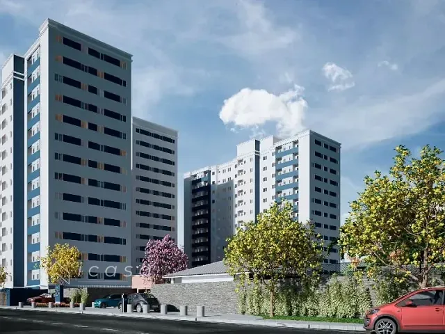 Apartamento 2 quartos e 1 banheiro, à venda, no bairro Jardim Gurilândia em Taubaté