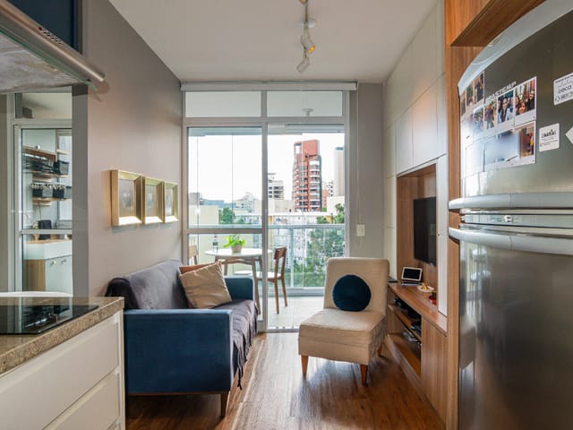 Foto do Apartamento - Apartamento para venda em Real Parque com 1 quarto, sendo 1 suíte , 35m² | Correteria Imóveis