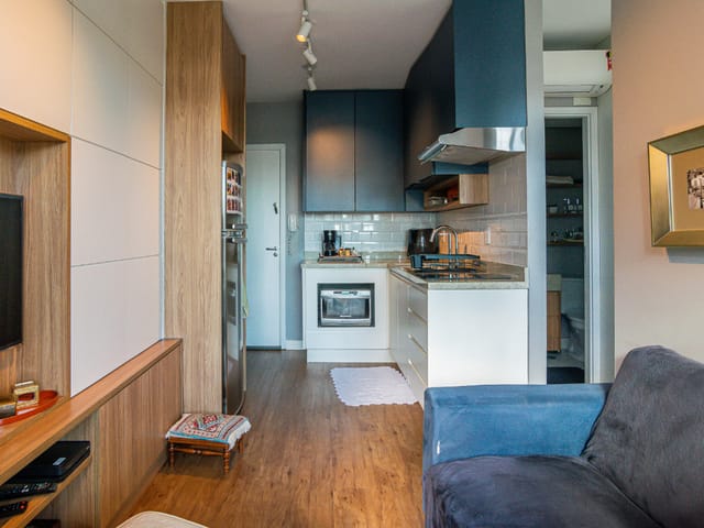 Foto do Apartamento - Apartamento para venda em Real Parque com 1 quarto, sendo 1 suíte , 35m² | Correteria Imóveis