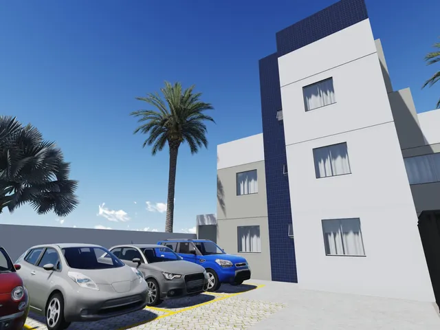 Apartamento com 67m² 2 quartos e 1 banheiro, à venda, no bairro Parque Xangri-Lá em Contagem