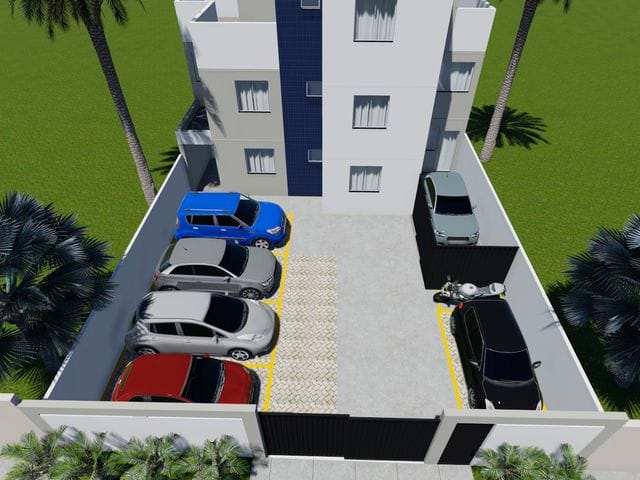 Apartamento com 67m² 2 quartos e 1 banheiro, à venda, no bairro Parque Xangri-Lá em Contagem