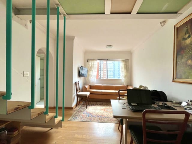 Apartamento com 133m² 2 quartos e 3 banheiros, à venda, no bairro Moema em São Paulo