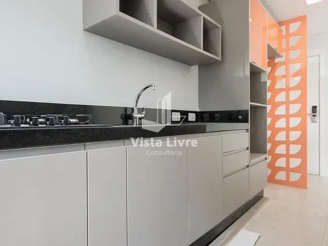 Apartamento com 66m² 1 quarto e 2 banheiros, à venda, no bairro Brooklin Paulista em São Paulo