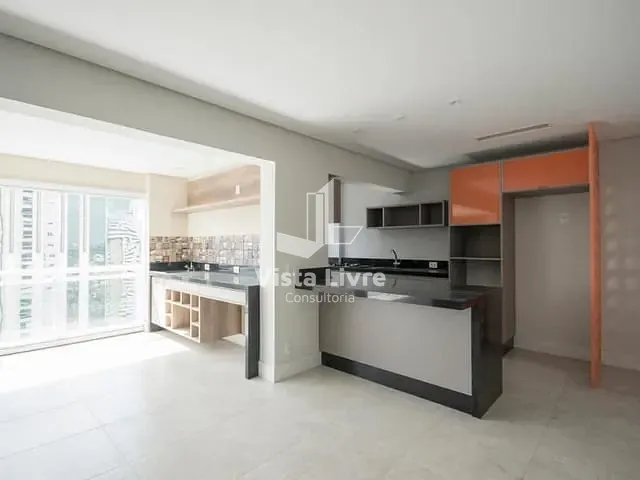 Apartamento com 66m² 1 quarto e 2 banheiros, à venda, no bairro Brooklin Paulista em São Paulo