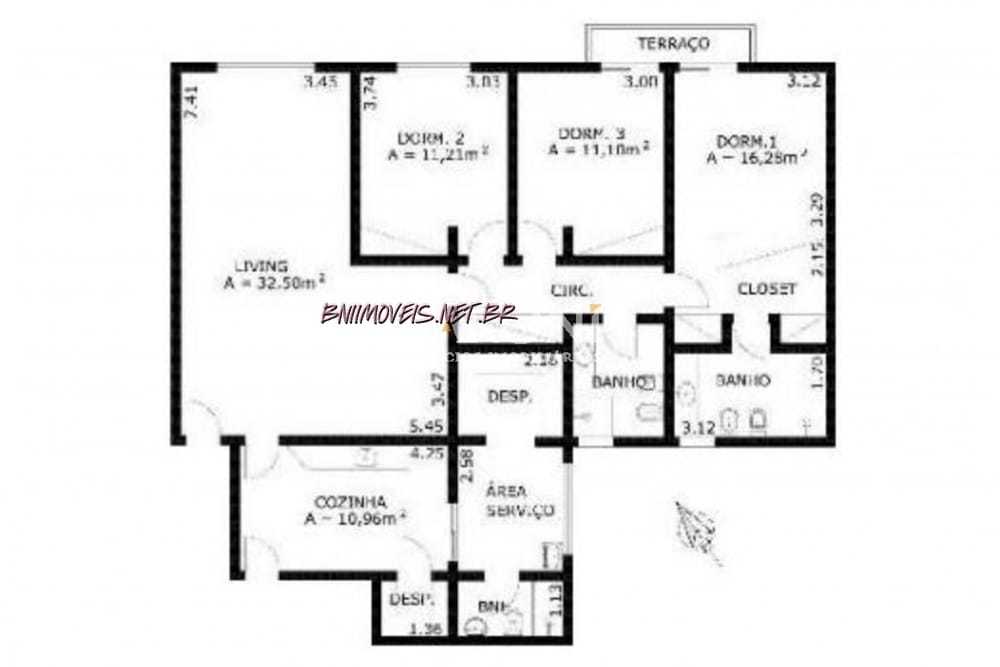 Apartamento, 3 quartos, 125 m² - Foto 11