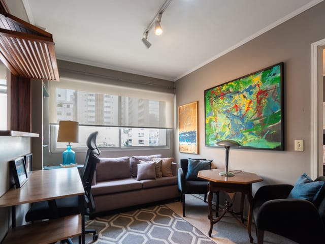 Apartamento com 35m² 1 quarto e 1 banheiro, à venda, no bairro Bela Vista em São Paulo