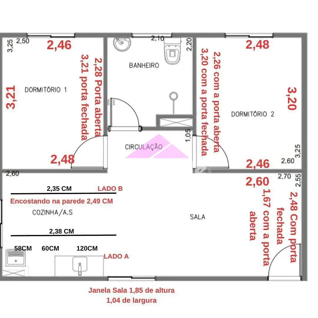 Apartamento, 2 quartos, 45 m² - Foto 13