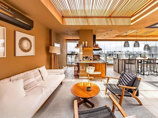 Cobertura / Penthouse com 240m² 2 quartos e 3 banheiros, à venda, no bairro Cidade Monções em São Paulo