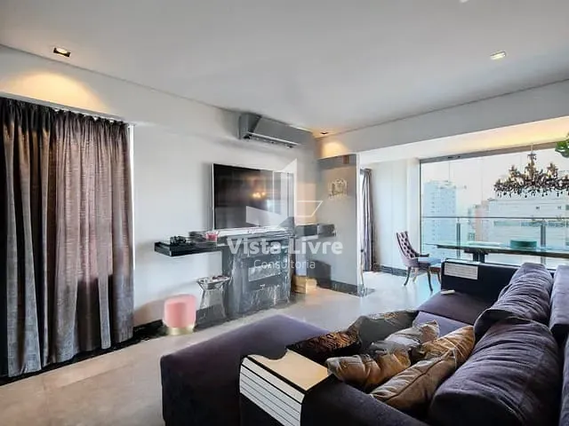 Apartamento com 104m² 1 quarto e 2 banheiros, à venda, no bairro Vila Nova Conceição em São Paulo