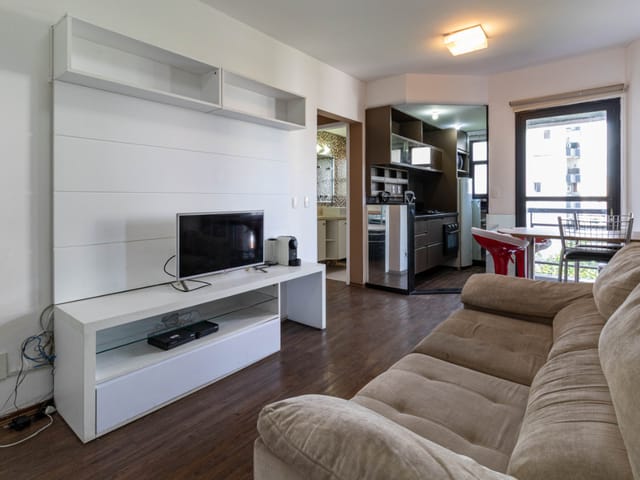 Apartamento com 35m² 1 quarto e 1 banheiro, à venda, no bairro Vila Nova Conceição em São Paulo