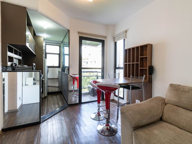 Apartamento com 35m² 1 quarto e 1 banheiro, à venda, no bairro Vila Nova Conceição em São Paulo