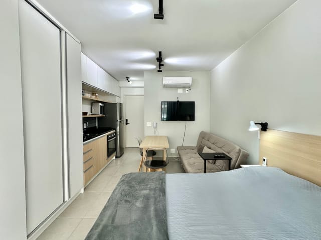 Apartamento com 25m² 1 quarto e 1 banheiro, à venda, no bairro Indianópolis em São Paulo