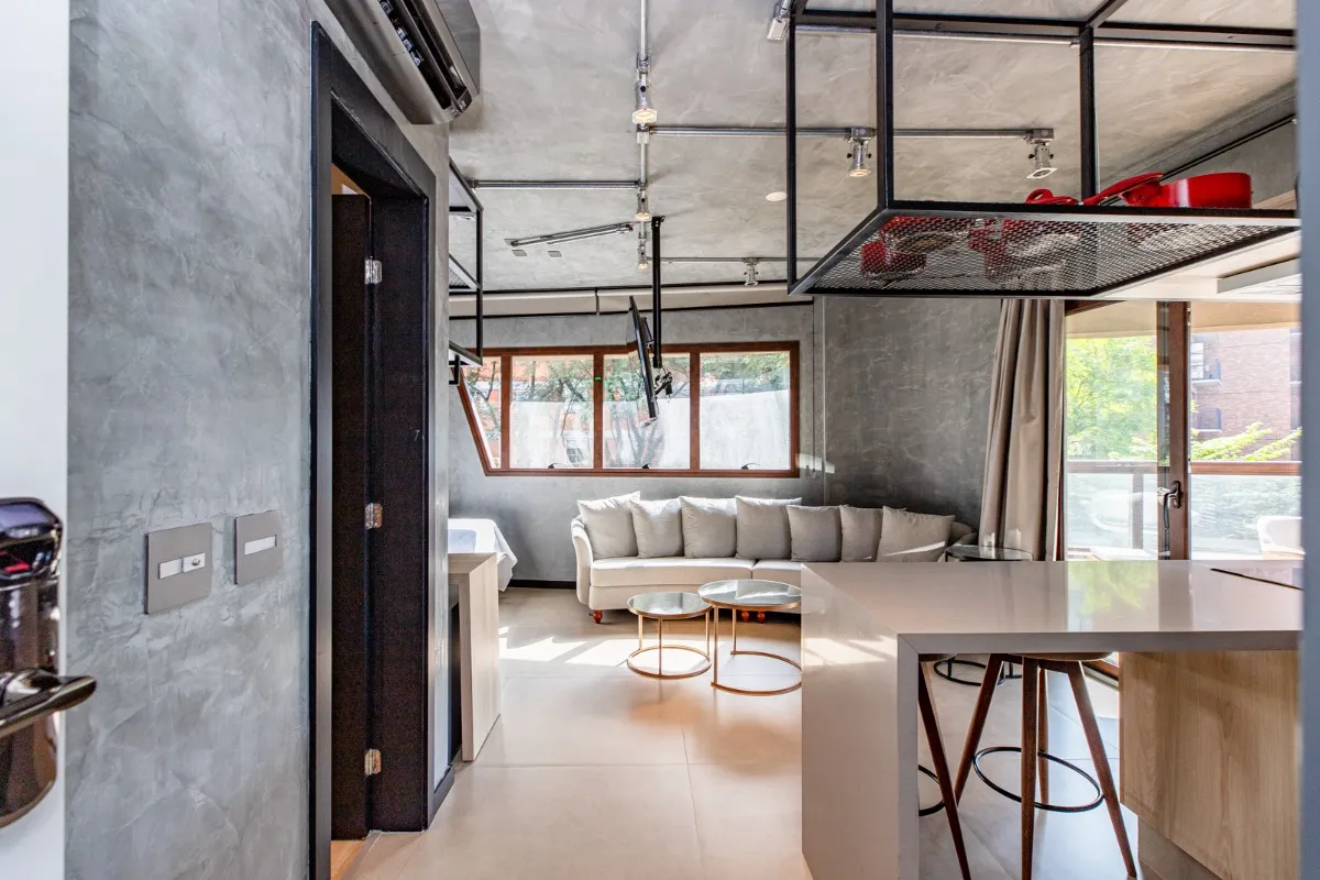 Apartamento para venda em Vila Olímpia com 1 quarto, sendo 1 suíte, 49m²