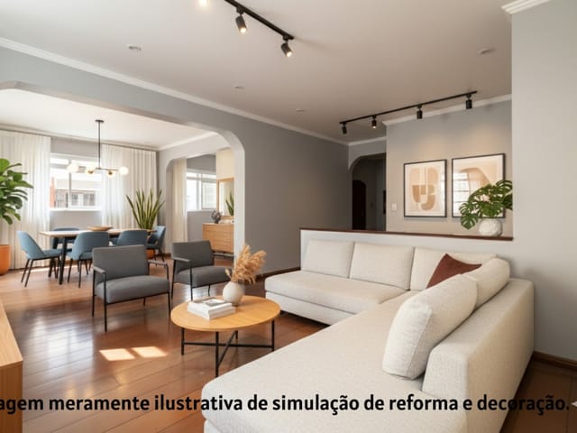 Apartamento com 169m² 3 quartos e 2 banheiros, à venda, no bairro Bela Vista em São Paulo