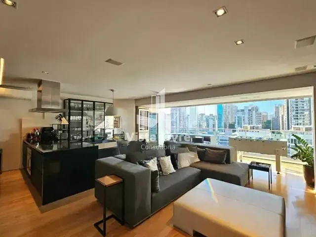 Apartamento com 170m² 2 quartos e 3 banheiros, à venda, no bairro Vila Nova Conceição em São Paulo