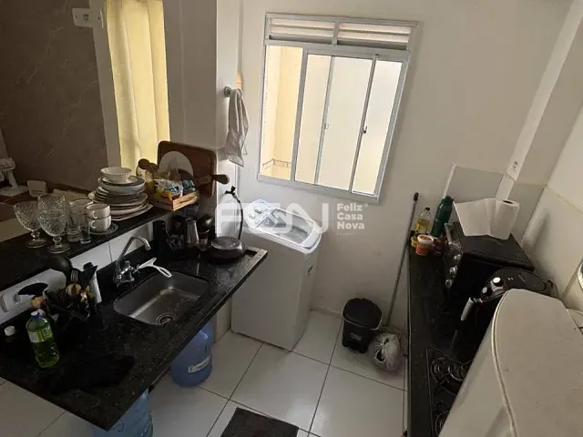 Apartamento 2 quartos e 1 banheiro, à venda, no bairro Alphaville (Abrantes) em Camaçari