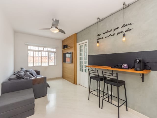 Apartamento com 66m² 2 quartos e 2 banheiros, à venda, no bairro Campo Belo em São Paulo