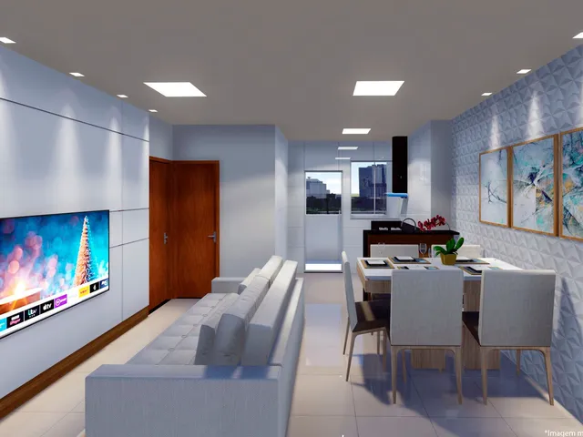 Apartamento com 67m² 3 quartos e 1 banheiro, à venda, no bairro Boa Vista em Vespasiano