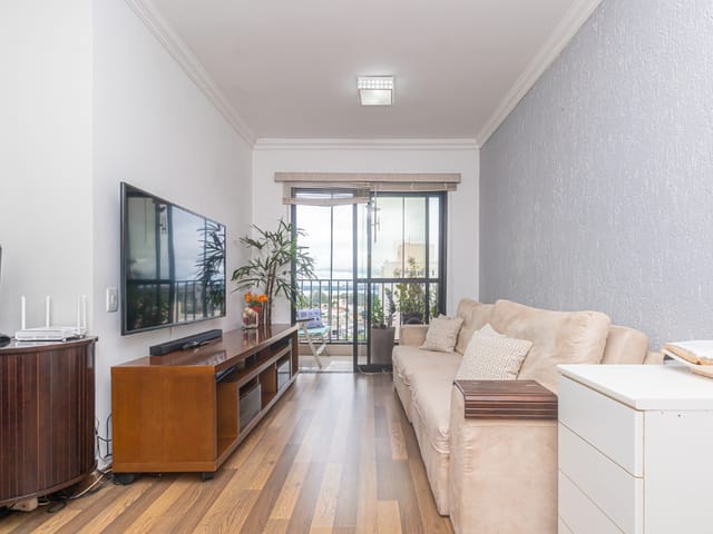 Apartamento com 69m² 3 quartos e 2 banheiros, à venda, no bairro Campo Grande em São Paulo