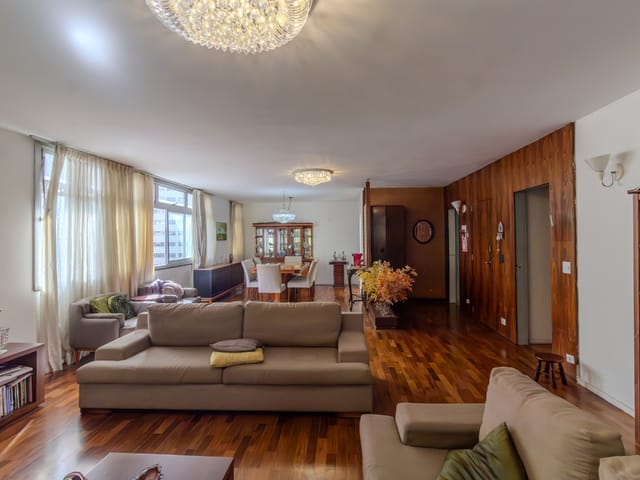 Apartamento com 198m² 3 quartos e 4 banheiros, à venda, no bairro Santa Cecília em São Paulo