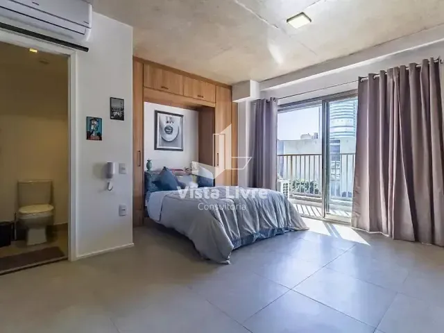 Studio com 34m² 1 quarto e 1 banheiro, à venda, no bairro Cerqueira César em São Paulo