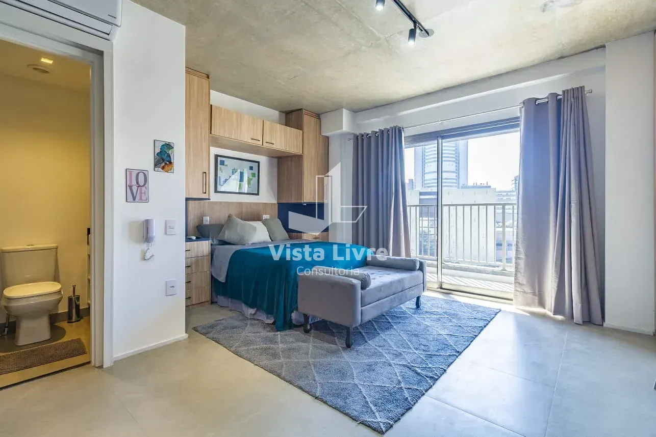 Apartamento, 1 quarto, 34 m² - Foto 1