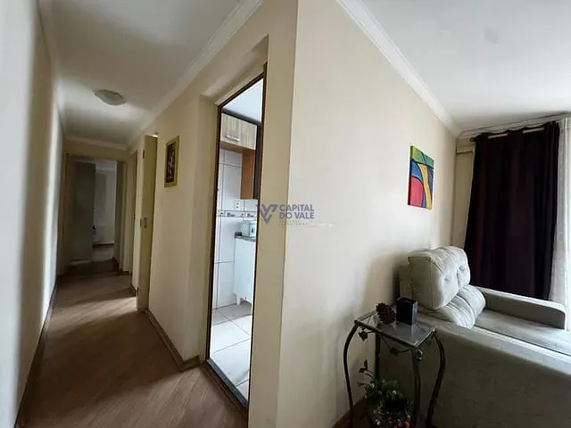 Apartamento 2 quartos e 1 banheiro, à venda, no bairro Bosque dos Eucaliptos em São José dos Campos