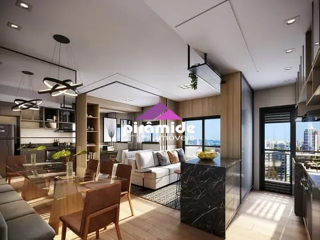 Apartamento com 34m² 1 quarto e 1 banheiro, à venda, no bairro Jardim Esplanada em São José dos Campos