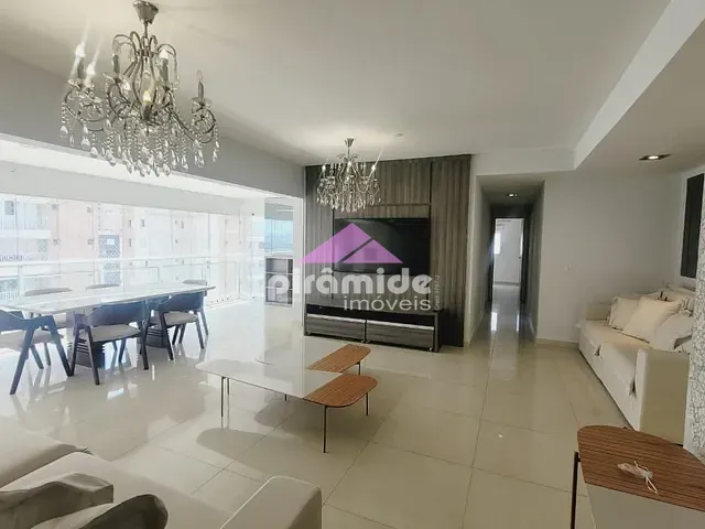 Apartamento com 151m² 3 quartos e 4 banheiros, à venda, no bairro Jardim Aquárius em São José dos Campos