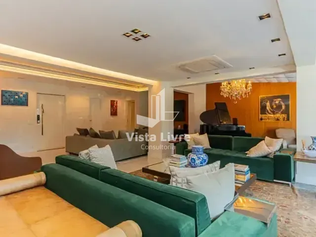 Apartamento com 350m² 3 quartos e 5 banheiros, à venda, no bairro Indianópolis em São Paulo