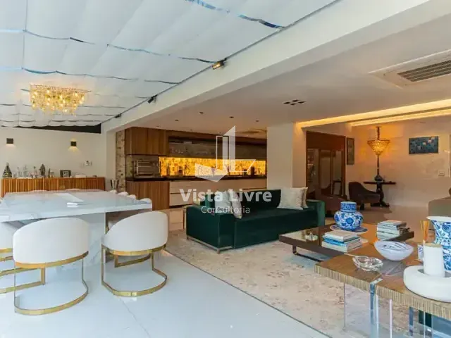 Apartamento com 350m² 3 quartos e 5 banheiros, à venda, no bairro Indianópolis em São Paulo