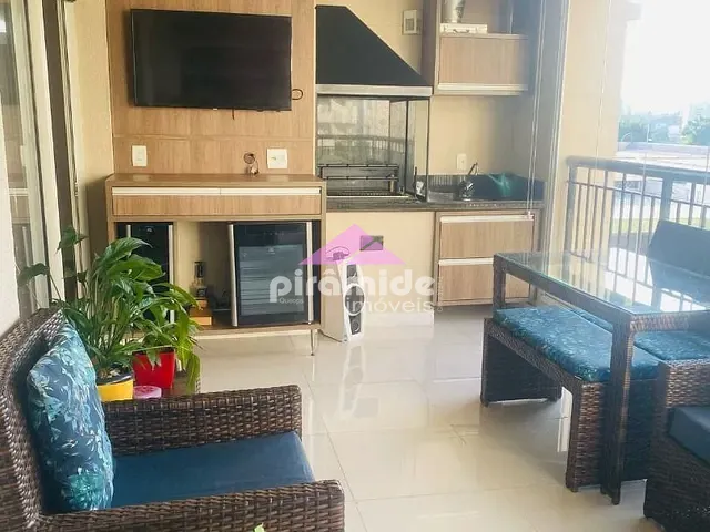 Apartamento com 143m² 3 quartos e 3 banheiros, à venda, no bairro Jardim Aquarius em São José dos Campos