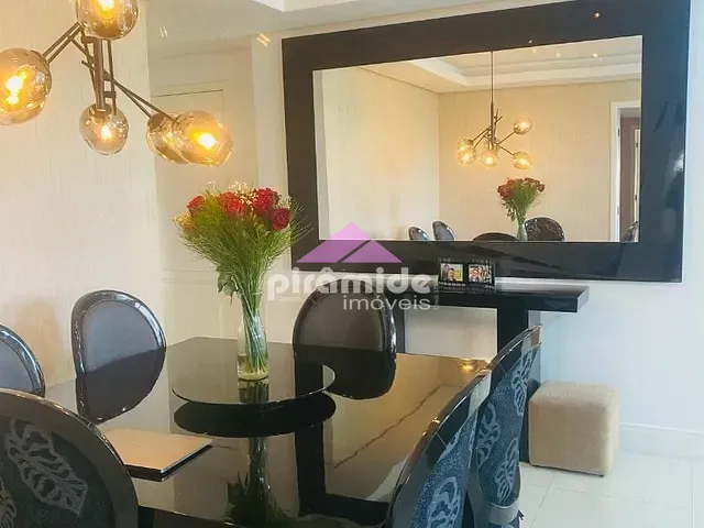 Apartamento com 143m² 3 quartos e 3 banheiros, à venda, no bairro Jardim Aquarius em São José dos Campos