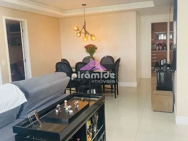 Apartamento com 143m² 3 quartos e 3 banheiros, à venda, no bairro Jardim Aquarius em São José dos Campos