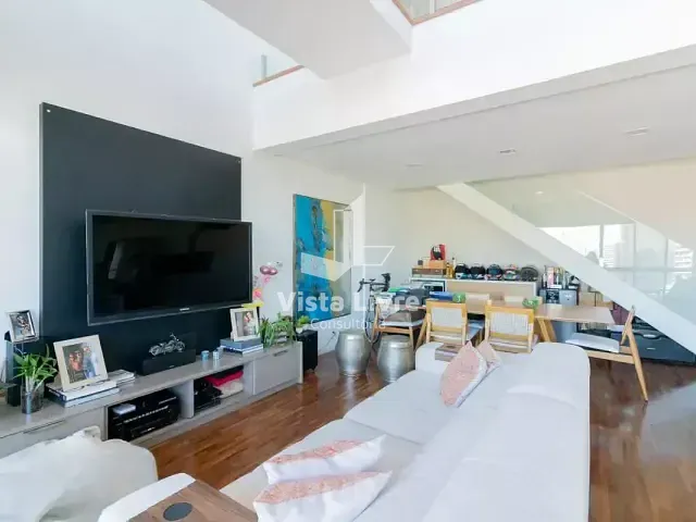 Apartamento com 123m² 1 quarto e 2 banheiros, à venda, no bairro Vila Olímpia em São Paulo