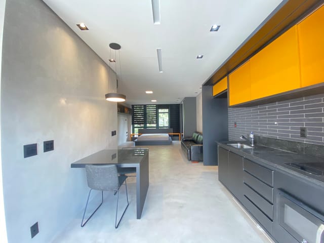 Foto do Apartamento - Apartamento novo porteira fechada tipo loft na vila romana, pronto para morar no 2°andar. | Vista Livre