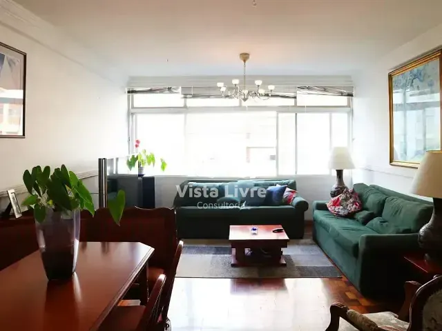 Apartamento com 130m² 3 quartos e 2 banheiros, à venda, no bairro Higienópolis em São Paulo