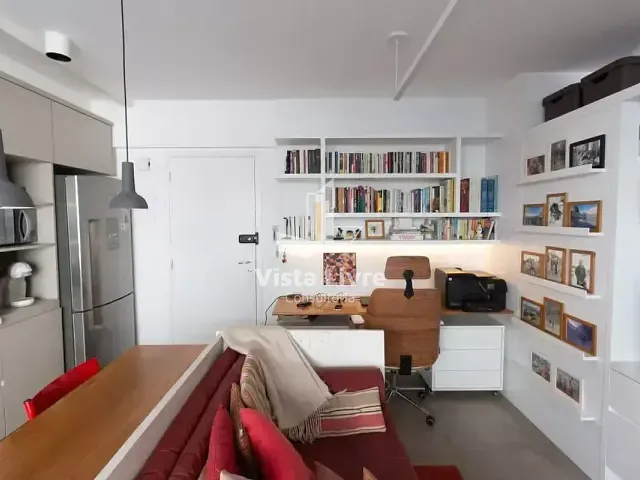 Apartamento com 47m² 1 quarto e 2 banheiros, à venda, no bairro Pinheiros em São Paulo