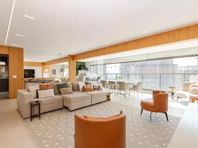 Apartamento com 181m² 3 quartos e 3 banheiros, à venda, no bairro Jardim das Acácias em São Paulo