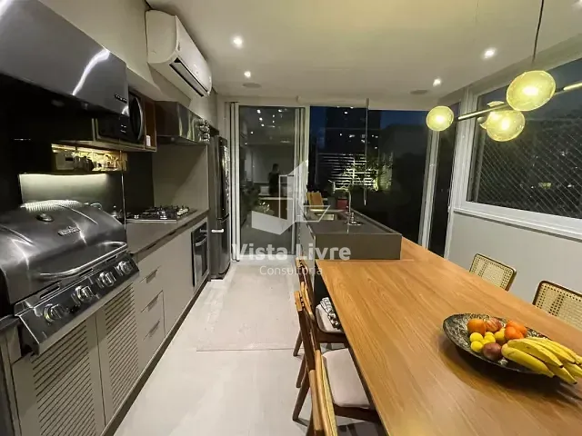 Apartamento com 185m² 3 quartos e 3 banheiros, à venda, no bairro Vila Ipojuca em São Paulo