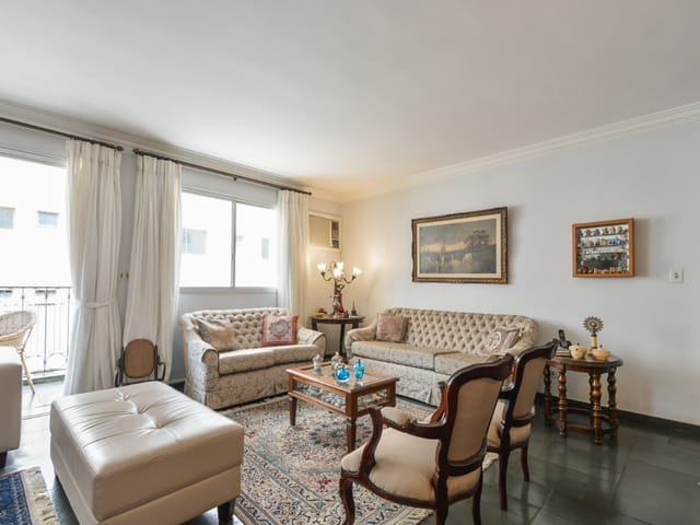 Foto do Apartamento - Apartamento para venda em Moema com 4 quartos, sendo 1 suíte , 161m² | Correteria Imóveis