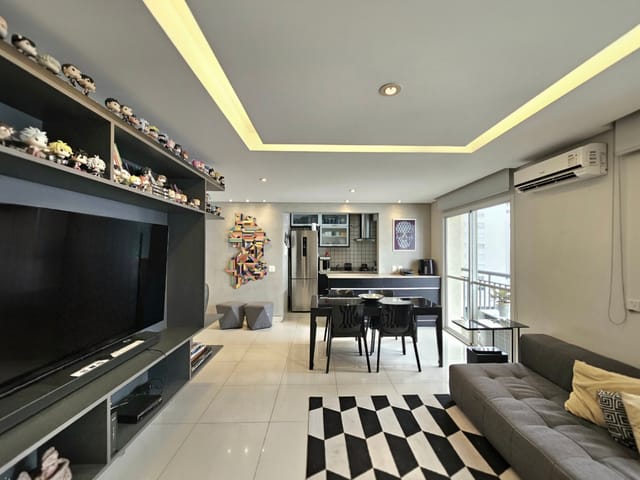 Apartamento com 53m² 1 quarto e 2 banheiros, à venda, no bairro Jardim Paulista em São Paulo