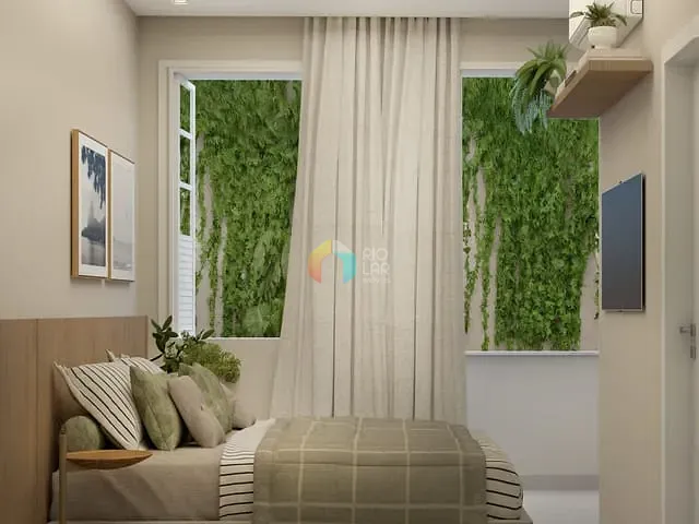 Apartamento com 57m² 2 quartos e 2 banheiros, à venda, no bairro Botafogo em Rio de Janeiro