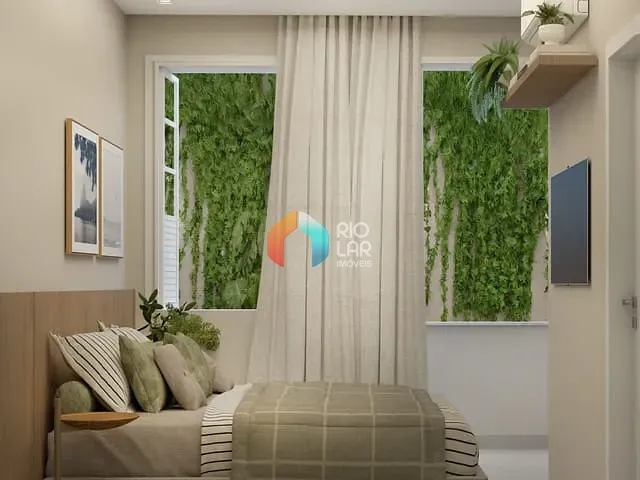 Apartamento com 57m² 2 quartos e 2 banheiros, à venda, no bairro Botafogo em Rio de Janeiro